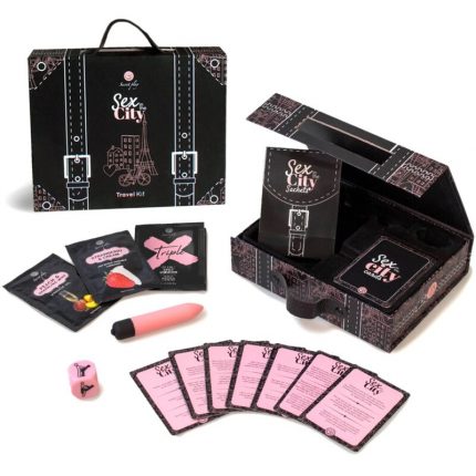 SECRETPLAY – KIT DE VOYAGE SEXE DANS LA VILLE (ES/EN/DE/FR/NL/PT)