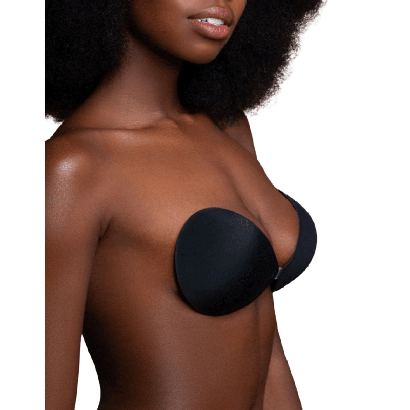BYE-BRA – SOUTIEN-GORGE INVISIBLE NOIR BONNET A