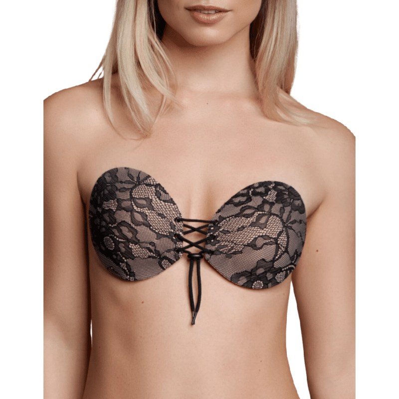 BYE-BRA – SOUTIEN-GORGE ADHÉSIF EMPLACEMENT  BRODERIE BONNET A