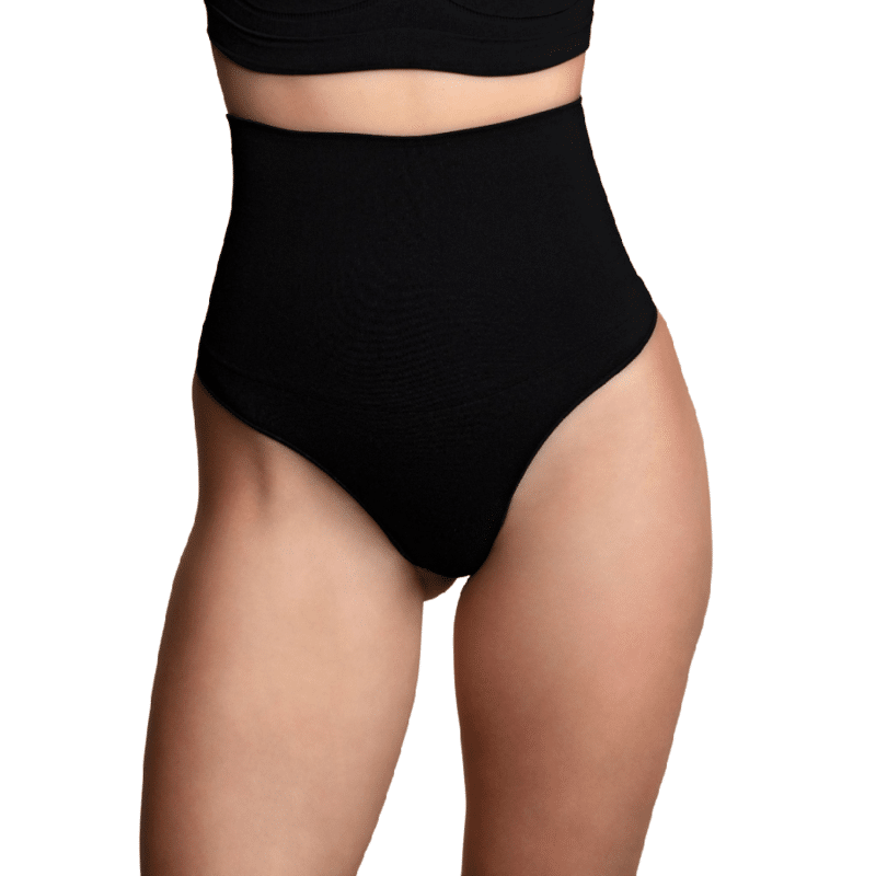 BYE-BRA – FAONNEUR SANS POINTS STYLE STRING NOIR TAILLE S