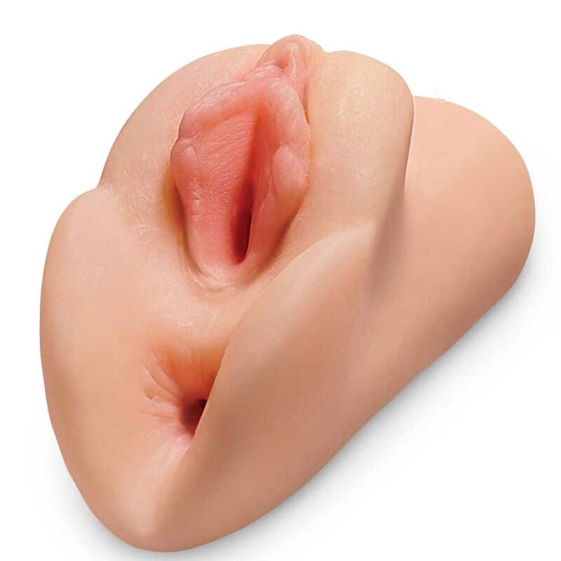 PDX PLUS – MASTURBATEUR NATUREL VAGIN ET ANUS DOUBLE STROKER CHATTE PARFAITE