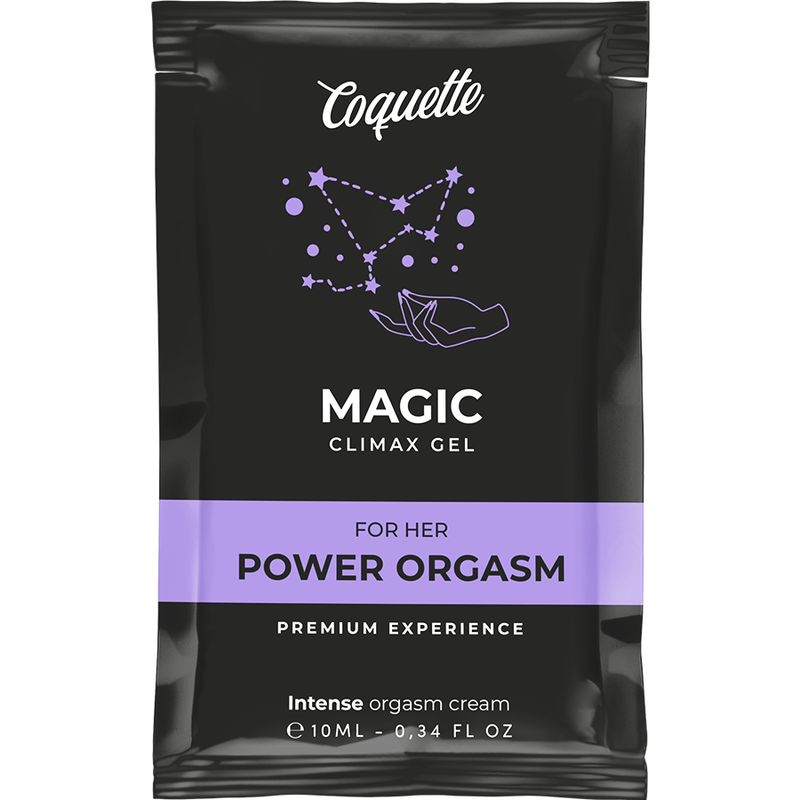 COQUETTE CHIC DESIRE – GEL CLIMAX POCKET MAGIC POUR SON GEL AMÉLIORANT LORGASME 10 ML