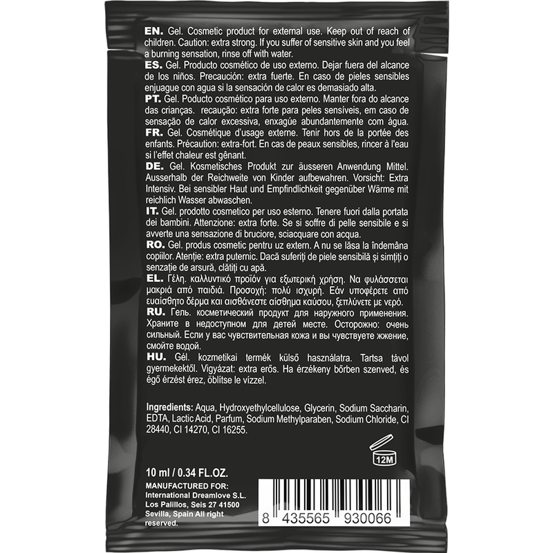 COQUETTE CHIC DESIRE – GEL CLIMAX POCKET MAGIC POUR SON GEL AMÉLIORANT LORGASME 10 ML
