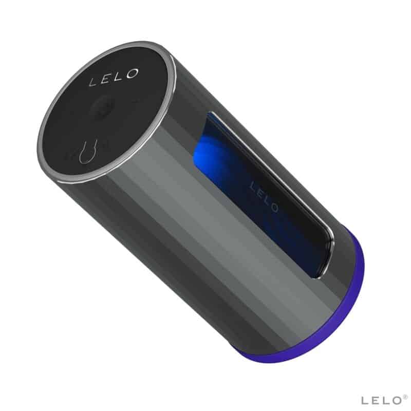 LELO – MASTURBATEUR F1S V2 AVEC TECHNOLOGIE SDK BLEU ET MÉTAL
