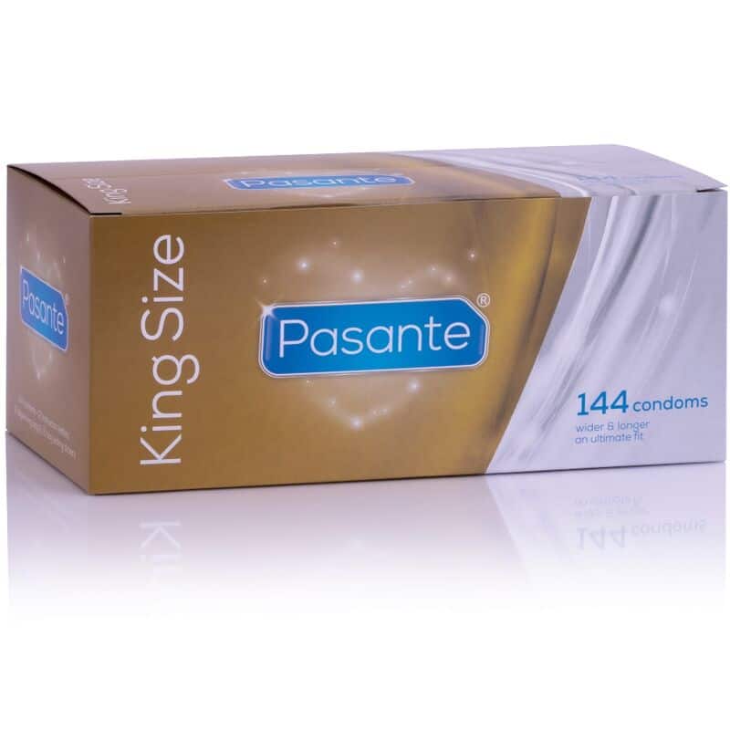 PASANTE – PRÉSERVATIFS KING SIZE BOÎTE 144 UNITÉS
