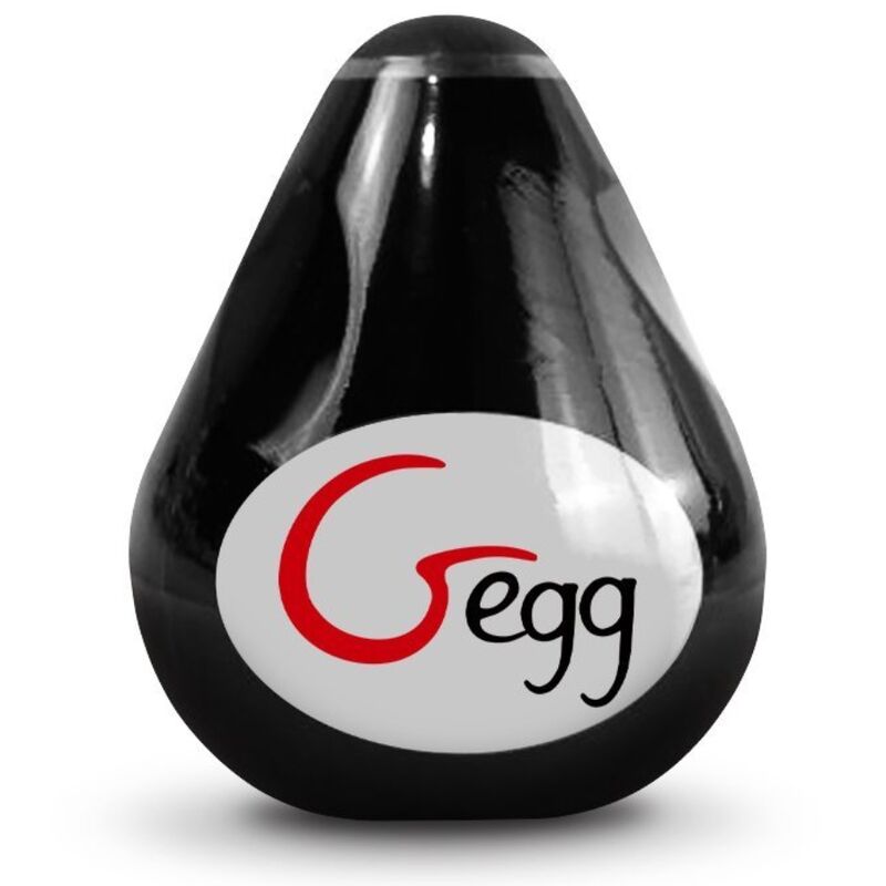 G-VIBE – OEUF MASTURBATEUR TEXTURÉ RÉUTILISABLE NOIR