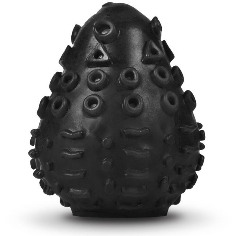 G-VIBE – OEUF MASTURBATEUR TEXTURÉ RÉUTILISABLE NOIR