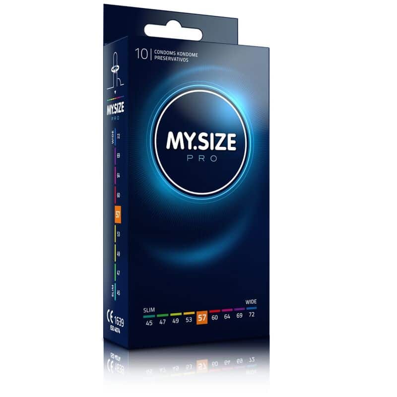MY SIZE – PRO PRÉSERVATIFS 57 MM 10 UNITÉS