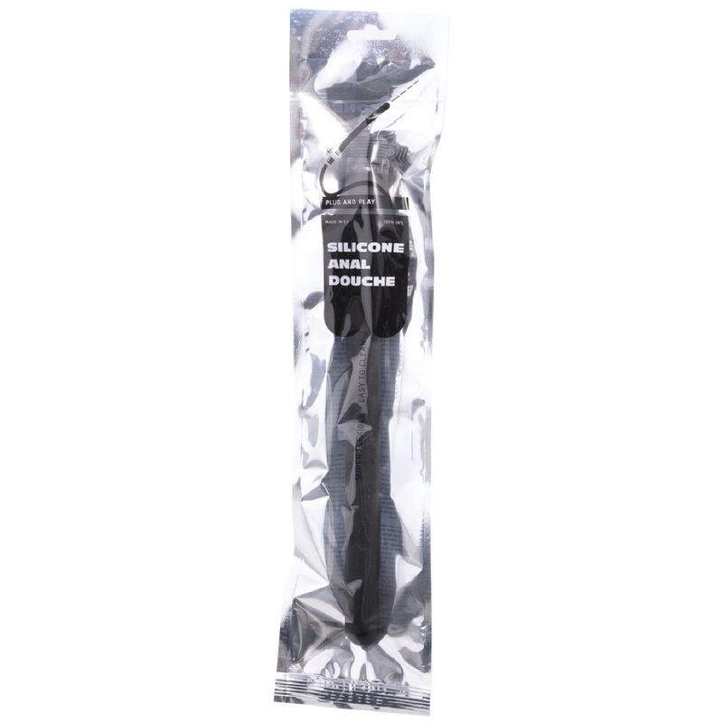ALL BLACK – DOUCHE ANAL MEGA RIPPLE SILICONE 28,5 CM