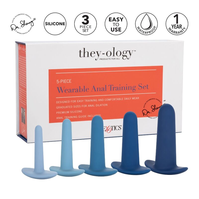CALIFORNIA EXOTICS – ENSEMBLE DENTRAÎNEMENT ANAL PORTABLE 5 PIÈCES