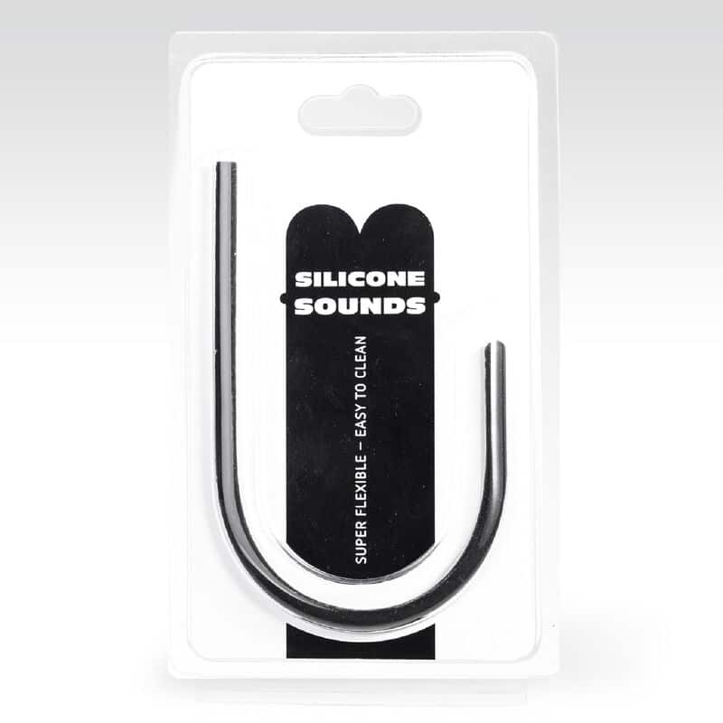 ALL BLACK – SONDE URÉTRALE EN SILICONE 10 MM