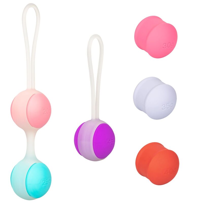CALIFORNIA EXOTICS – ELLE-OLOGIE ENSEMBLE BOLAS KEGEL INTERCAMBIABLES