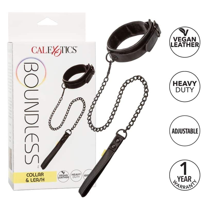 CALIFORNIA EXOTICS – COLLIER ET LAISSE SANS LIMITES