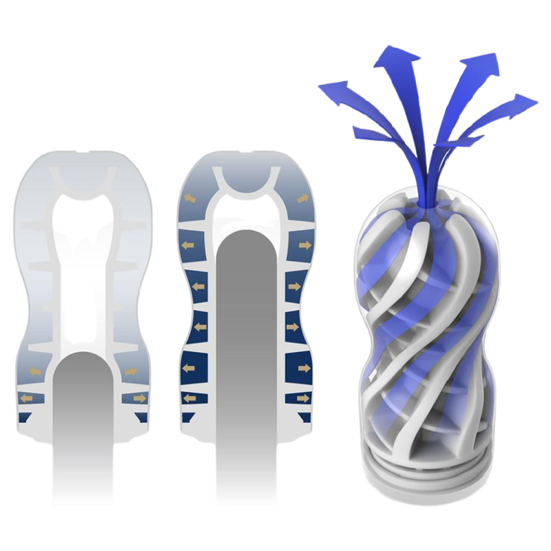 TENGA – COUPE  FLUX AIR POUR MASTURBATEUR PREMIUM