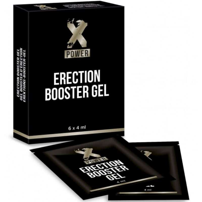 XPOWER – GEL BOOSTER D-ÉRECTION 6 X 4 ML
