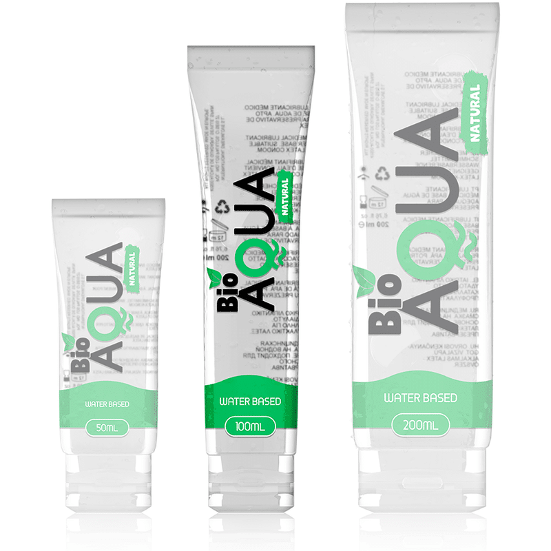 BIOAQUA – LUBRIFIANT INGRÉDIENTS NATURELS À BASE D »EAU 100 ML