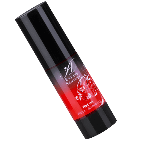 EXTASE SENSUAL – HUILE STIMULANTE CHALEUR FRAISE 30 ML