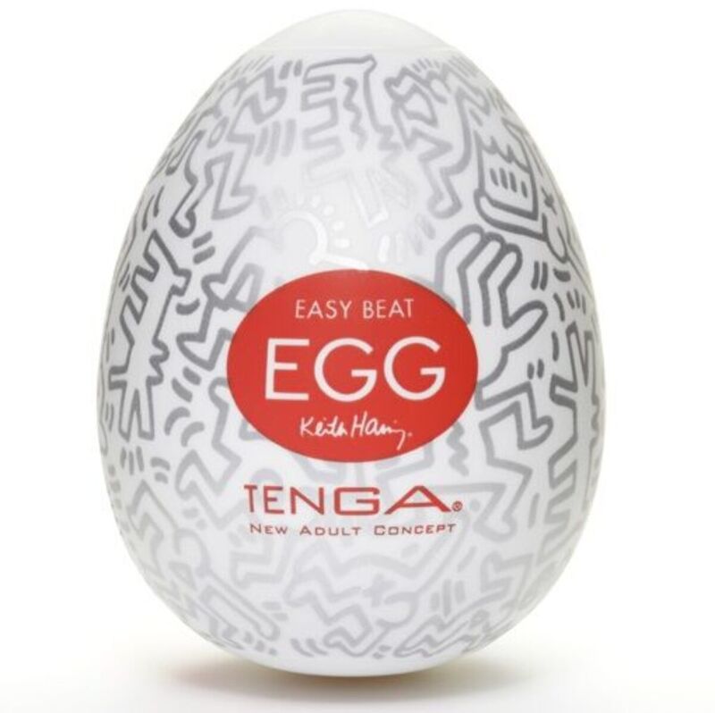 TENGA – OEUF DE MASTURBATEUR DE FÊTE KEITH HARING