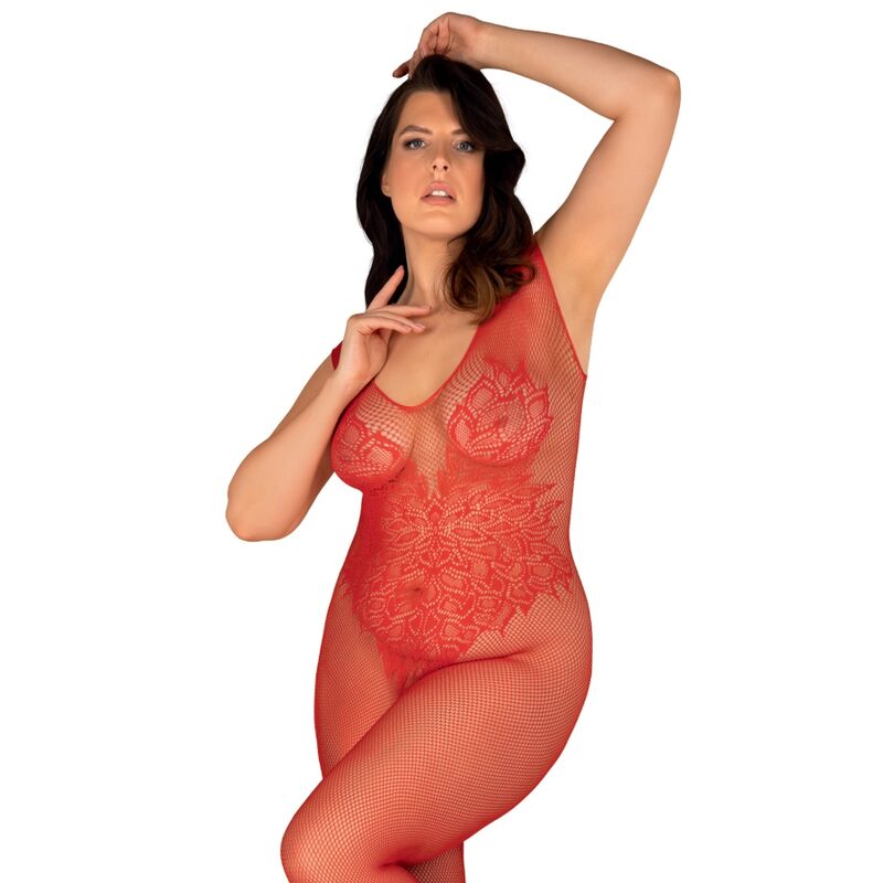 OBSESSIVE – N112 BODYSTOCKING ED. COULEUR LIMITÉE XL/XXL