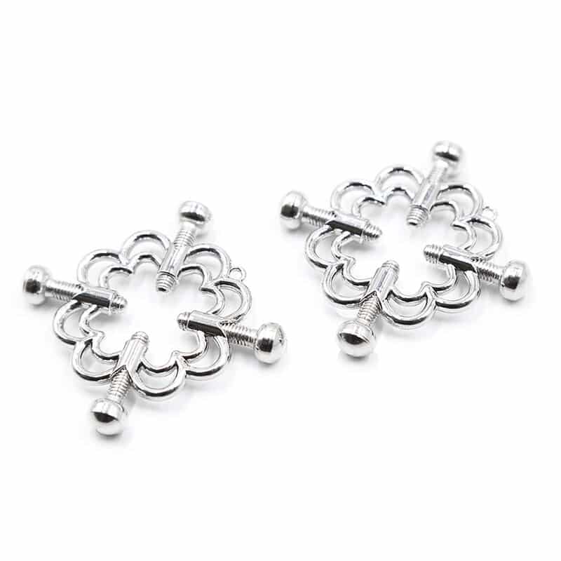 OHMAMA FETISH – PINCES À FLEURS MÉTALLIQUES