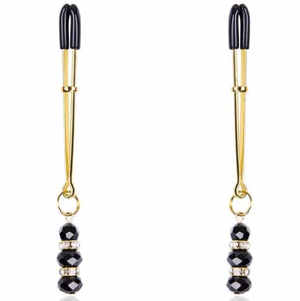 OHMAMA FETISH – PINCES  TÉTONS AVEC PENDENTIF BIJOU