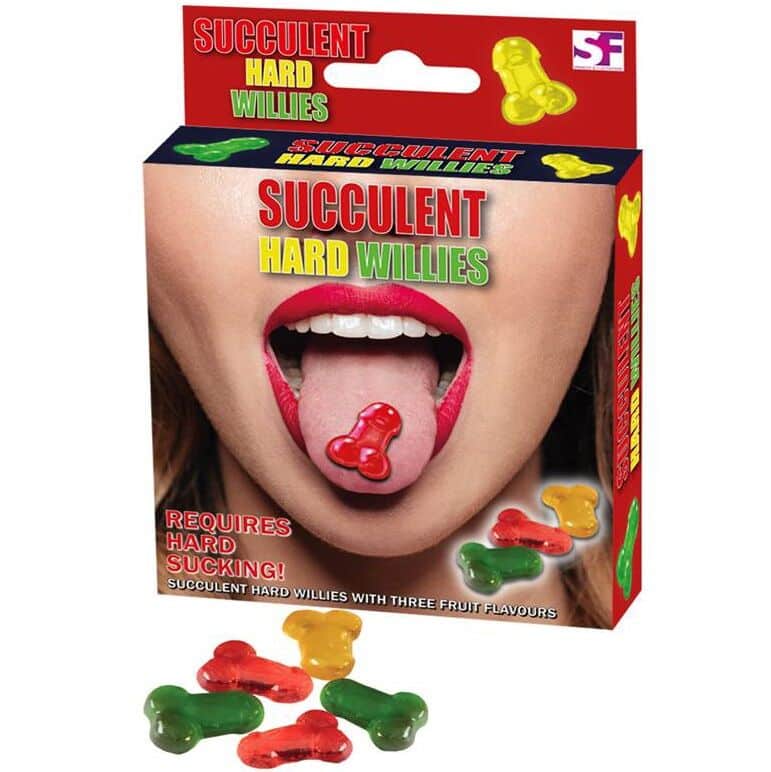 SPENCER  FLEETWOOD – BONBONS PÉNIS DUR TROIS SAVEURS