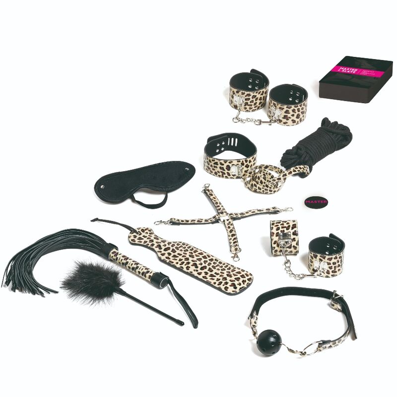 TEASE  PLEASE – SET 13 ACCESSOIRES DE BONDAGE