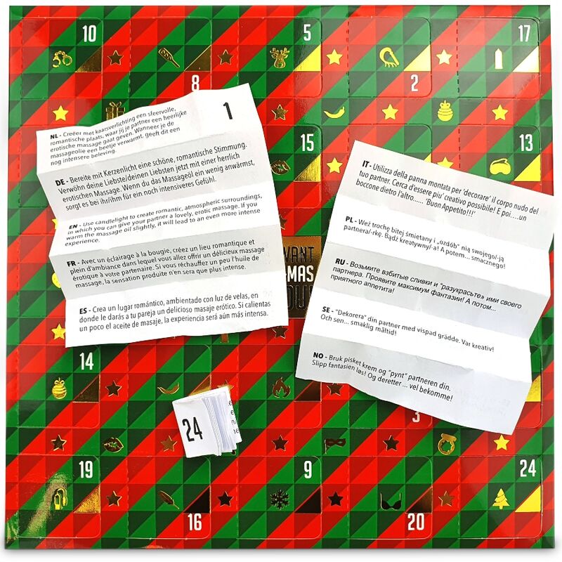 TEASE  PLEASE – CALENDRIER DE AVENT ÉROTIQUE