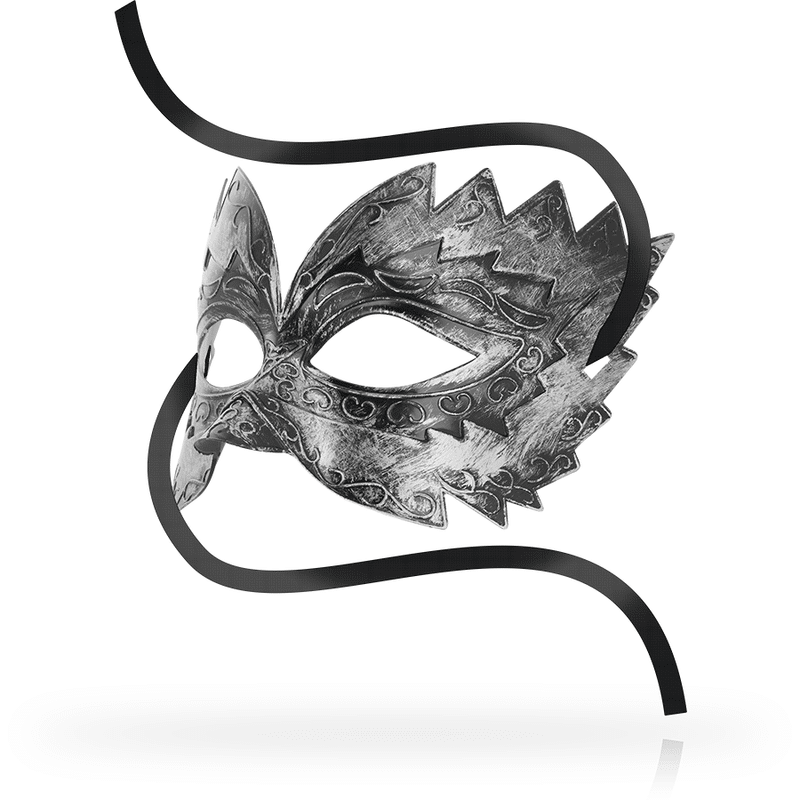 OHMAMA – MASQUES ANTIZAZ STYLE VÉNITIEN ARGENT