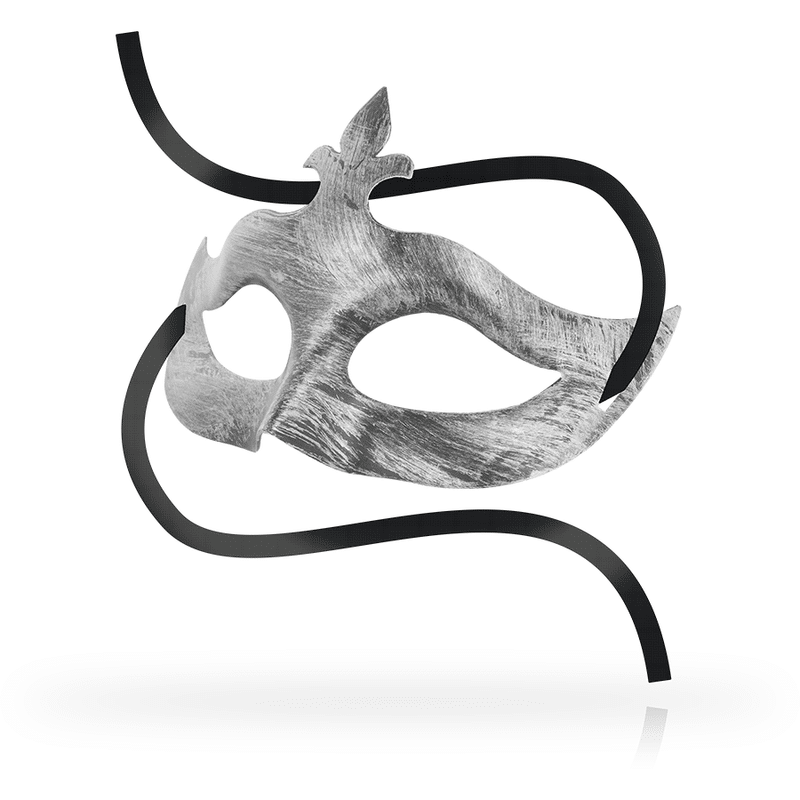 OHMAMA – MASQUES MASQUE FLEUR DE LIS ARGENT