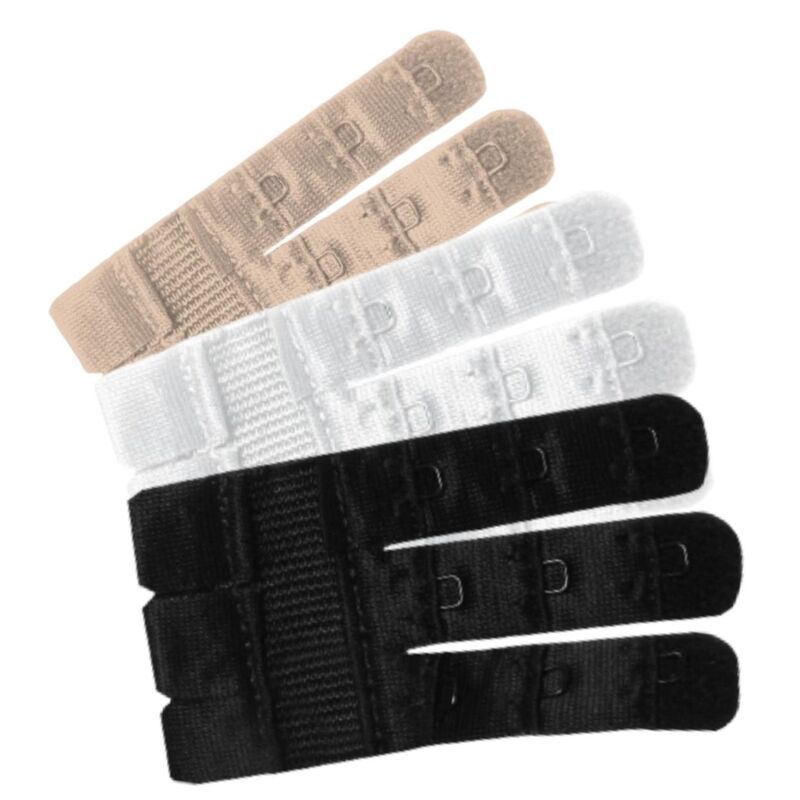 BYE-BRA – RALLONGES DE CONTOUR FLEXIBLES 3 CROCHETS 3 UNITÉS