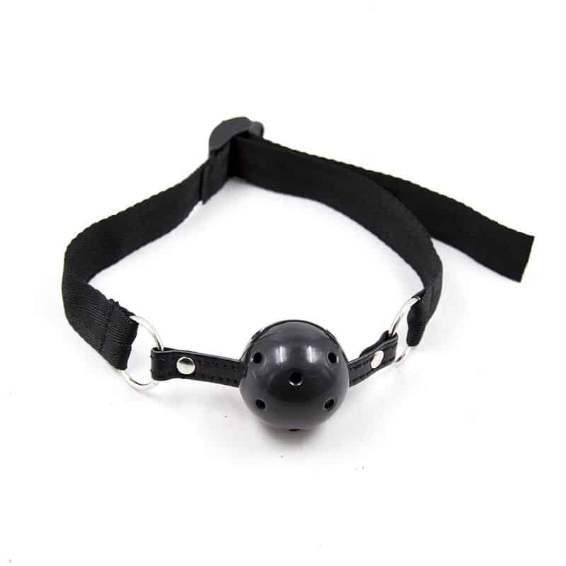 OHMAMA FETISH – SANGLE EN NYLON BALL GAG
