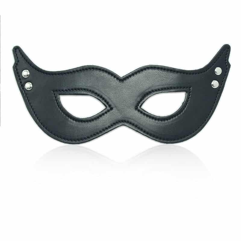 OHMAMA FETISH – MASQUE PU AVEC PINCES