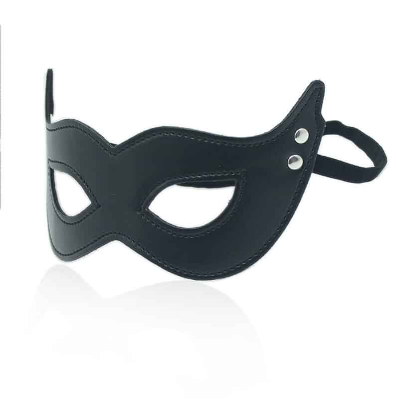 OHMAMA FETISH – MASQUE PU AVEC PINCES