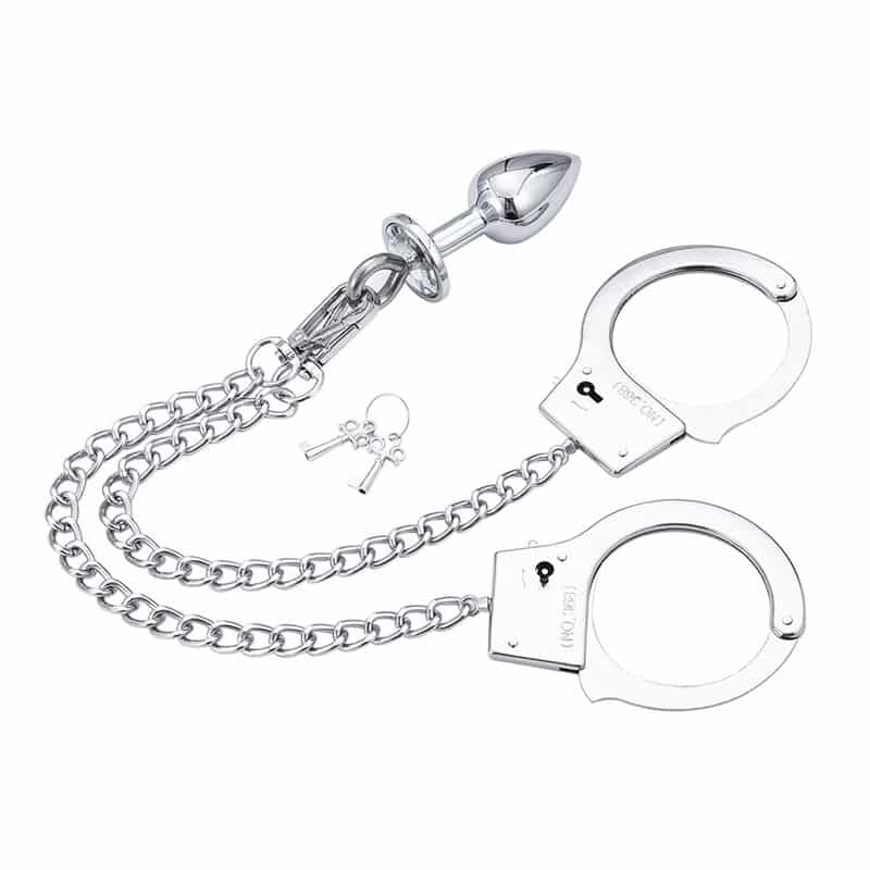 OHMAMA FETISH – MENOTTES AVEC MÉTAL ET BOUCHON