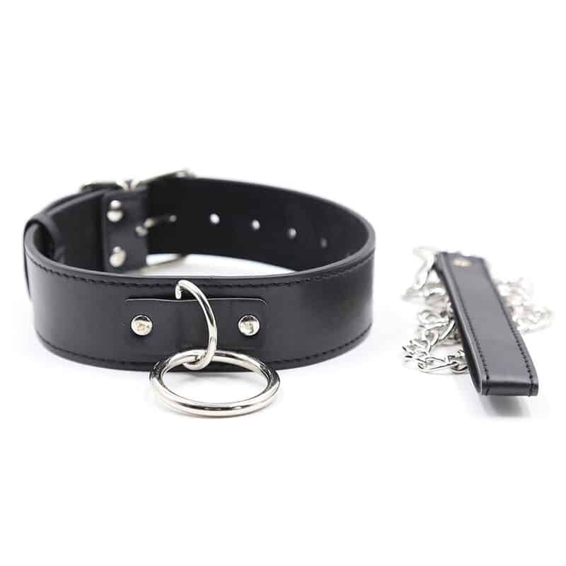 OHMAMA FETISH – COLLIER DE SOUMISSION AVEC LAISSE