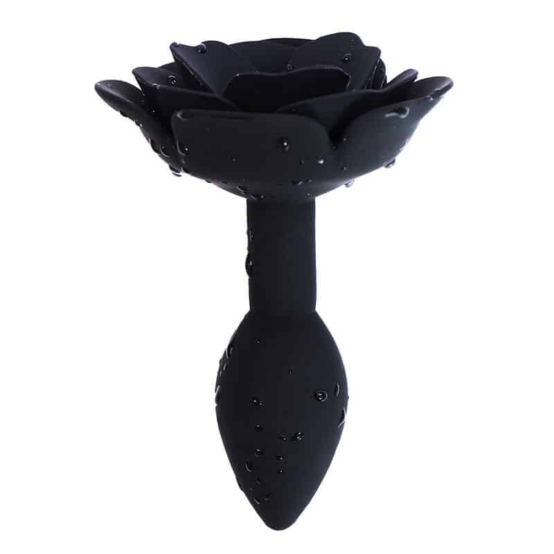 OHMAMA FETISH – PLUG ANAL EN SILICONE ROSE NOIR