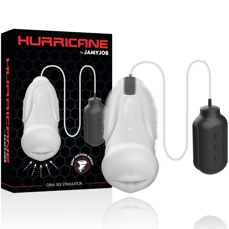 JAMYJOB – STIMULATEUR DE SEXE ORAL HURRICANE