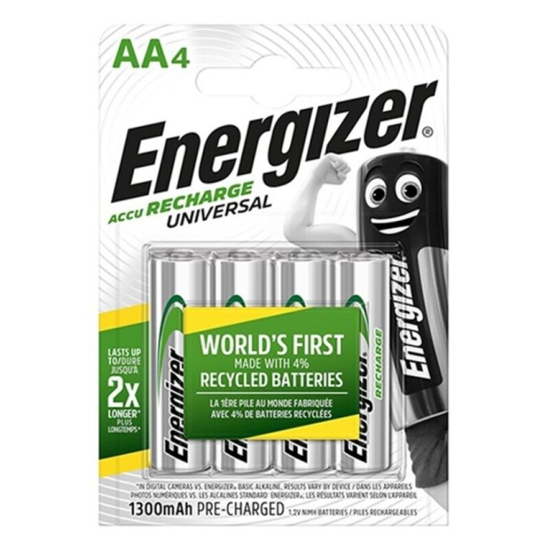 ENERGIZER – BATTERIE RECHARGEABLE UNIVERSELLE HR6 AA 1300mAh 4 UNIT?