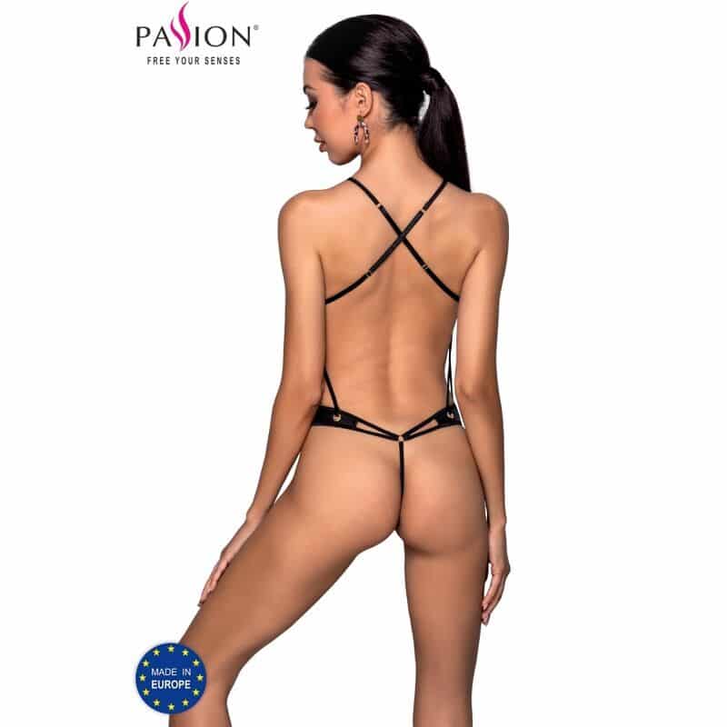 PASSION – TASMINA CORPS EN CUIR ÉCOLOGIQUE S/M