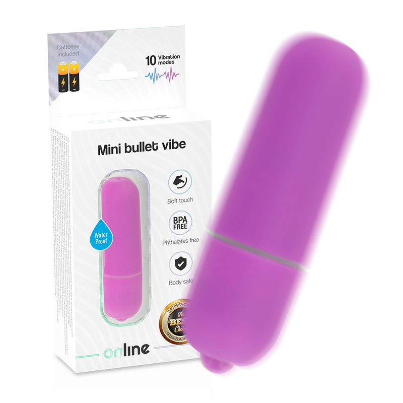 ONLINE – MINI BALLE VIBRANTE LILAS