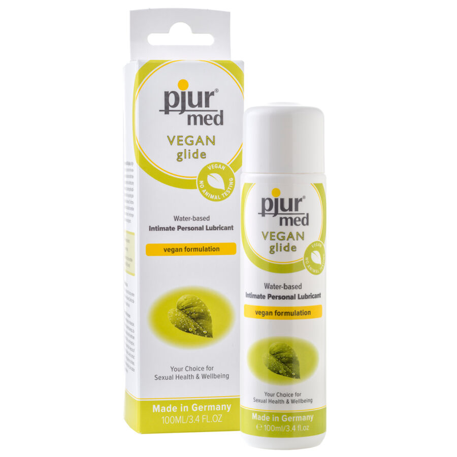 PJUR – MED LUBRIFIANT  BASE EAU VEGAN GLIDE 100 ML