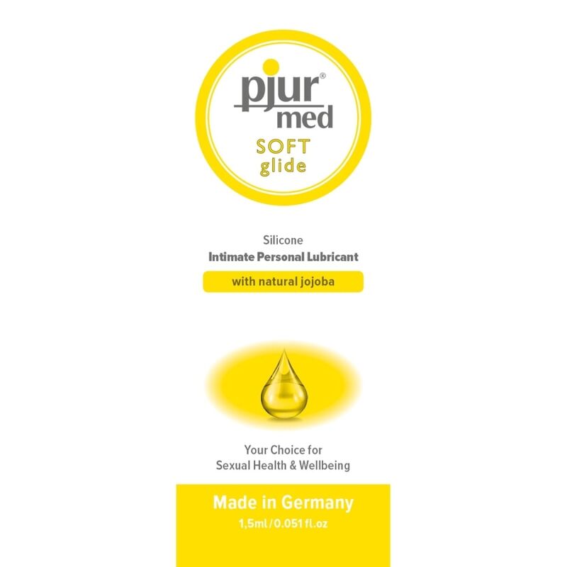 PJUR – LUBRIFIANT SILICONE MED SOFT GLIDE 1.5 ML