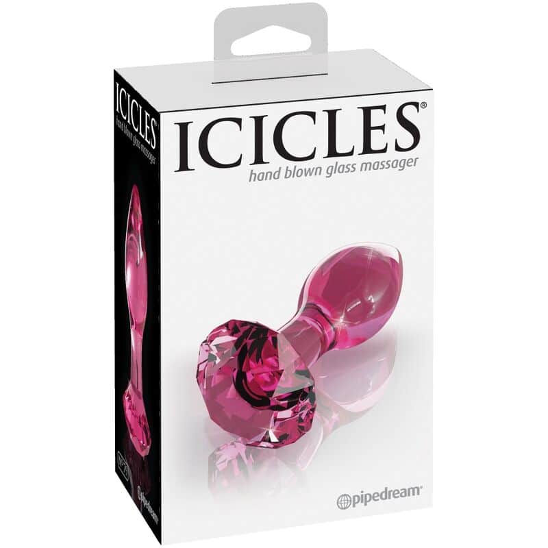 ICICLES – N. 79 PLUG ANAL EN VERRE