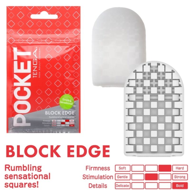 TENGA – MASTURBATEUR DE POCHE BORD BLOQU?