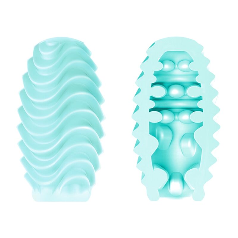 PRETTY LOVE – OEUF MASTURBATEUR DOUBLE FACE TURQUOISE