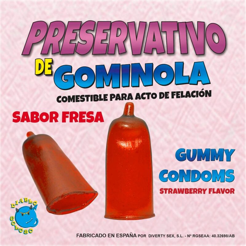 DIABLO PICANTE – CONSERVATEUR GUMMY À LA FRAISE