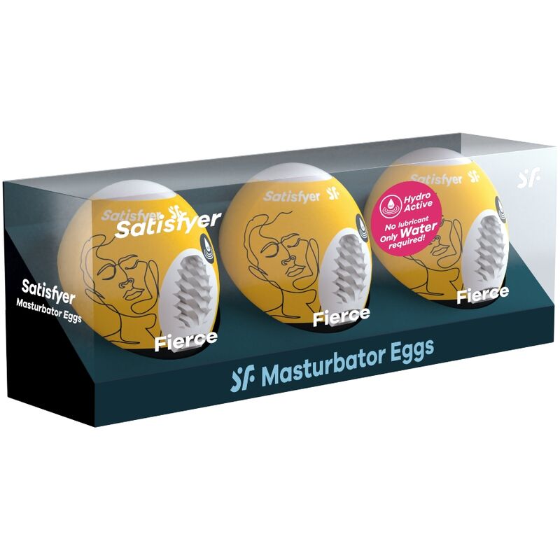 SATISFYER – 3 OEUFS MASTURBATEURS FIERCE