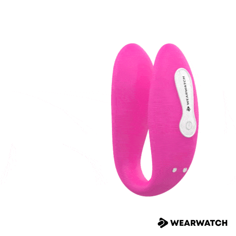 WEARWATCH – WATCHME VIBRATEUR DOUBLE TECHNOLOGIE FUCHSIA / NEIGE