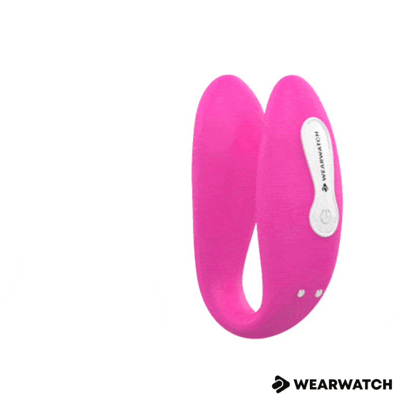 WEARWATCH – VIBRATEUR WATCHME DOUBLE TECHNOLOGIE FUCHSIA / ROSE